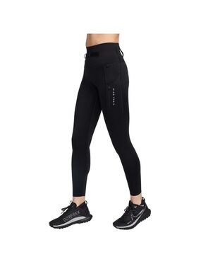 Nike trail go dri-fit firm-support high-waisted 7/8 length black leggings small
